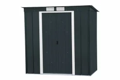 Metallgerätehaus Pent Roof Eco - verschiedene Varianten ^ Tepro Best