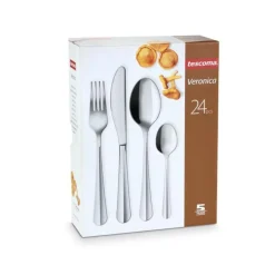 Besteck Set 24 Teile VERONICA ^ Tescoma New