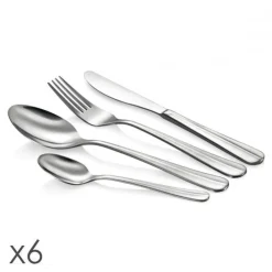 Besteck Set 24 Teile VERONICA ^ Tescoma New