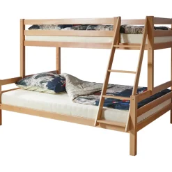 TICAA Etagenbett Maxim Buche massiv Natur Online