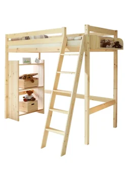 TICAA Hochbett Hochschläfer "Matthias" Kiefer Natur Sale