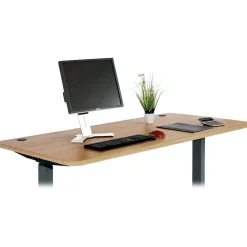 MCW Tischplatte -D40 für Schreibtische, Schreibtischplatte, 160x80cm MVG-zertifiziert ~ braun Struktur Online