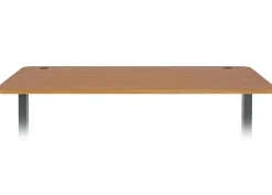 MCW Tischplatte -D40 für Schreibtische, Schreibtischplatte, 160x80cm MVG-zertifiziert ~ braun Struktur Online
