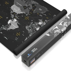Titanwolf Gaming Mauspad XXXL 1600x800 mm, Speed Mousepad, Weltkarte deutsch, rutschfest, abwaschbar Online