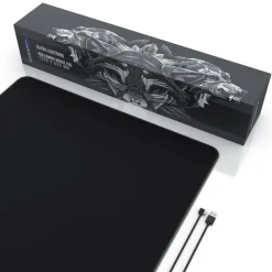Titanwolf XXXL RGB Gaming Mauspad - 1200 x 600 mm - Mousepad - LED Multi Color - 7 LED Farben Plus 4 Effektmodi - für Präzision und Geschwindigkeit Clearance