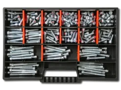 200 tlg Zylinderschrauben Sortiment M6 // 6mm-60mm Schrauben Set Schraubenbox DIN 912/ISO4762 Bolzen Vollgewindeschrauben Maschinenschrauben Gewindeschrauben Zylinderkopfschrauben ^ Schraubenbox24 Best