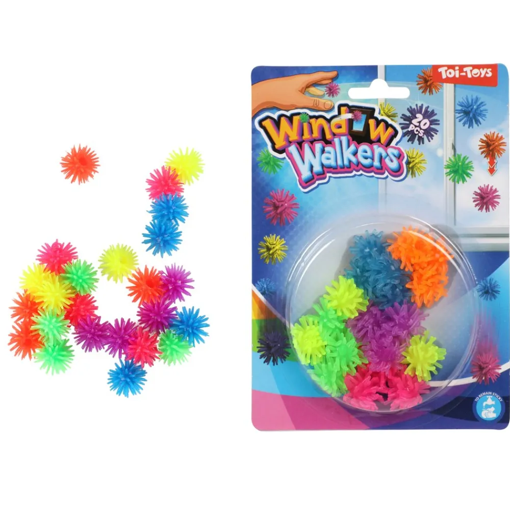 - Fenster Kriecher - Mini Pufferbälle (20 Stück, 2cm) Stressball ^ Toi-Toys Best