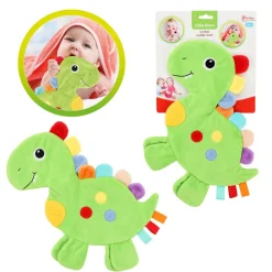 LITTLE STARS Baby Knistertuch Dino Schmusetuch ab 0 Monaten Kuscheltuch Geschenk Babytuch ^ Toi-Toys Sale
