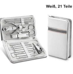 Maniküre- & Pediküre-Set 21-teilig aus Kunstleder - ^ TPFBeauty Online