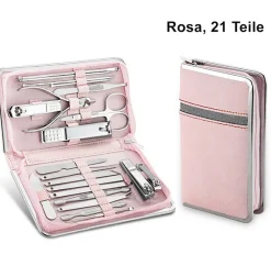 Maniküre- & Pediküre-Set 21-teilig aus Kunstleder - ^ TPFBeauty Online