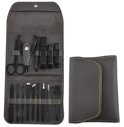 Maniküre- & Pediküre-Set 16-teilig aus Kunstleder - ^ TPFBeauty Clearance