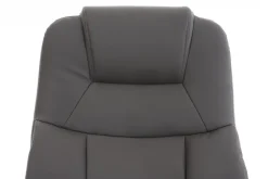 TPFLiving Bürostuhl Apodo Two Kunstleder Weiß Schwarz Hot