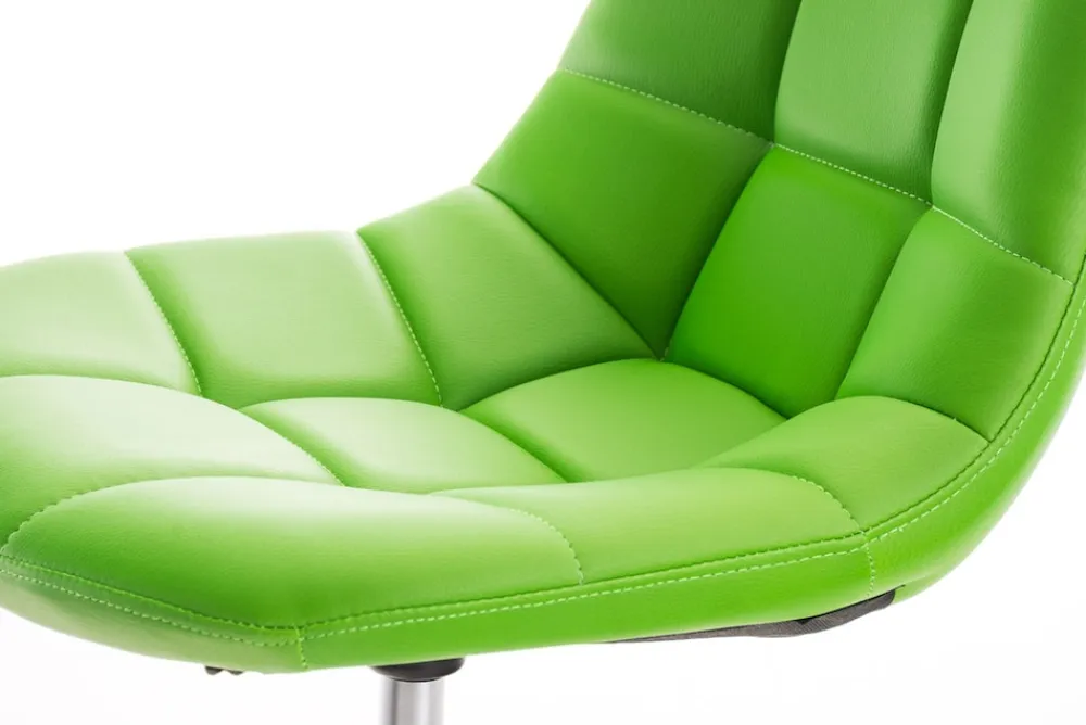 Bürostuhl Emily Kunstleder Creme ^ TPFLiving Sale