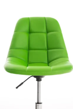 Bürostuhl Emily Kunstleder Creme ^ TPFLiving Sale
