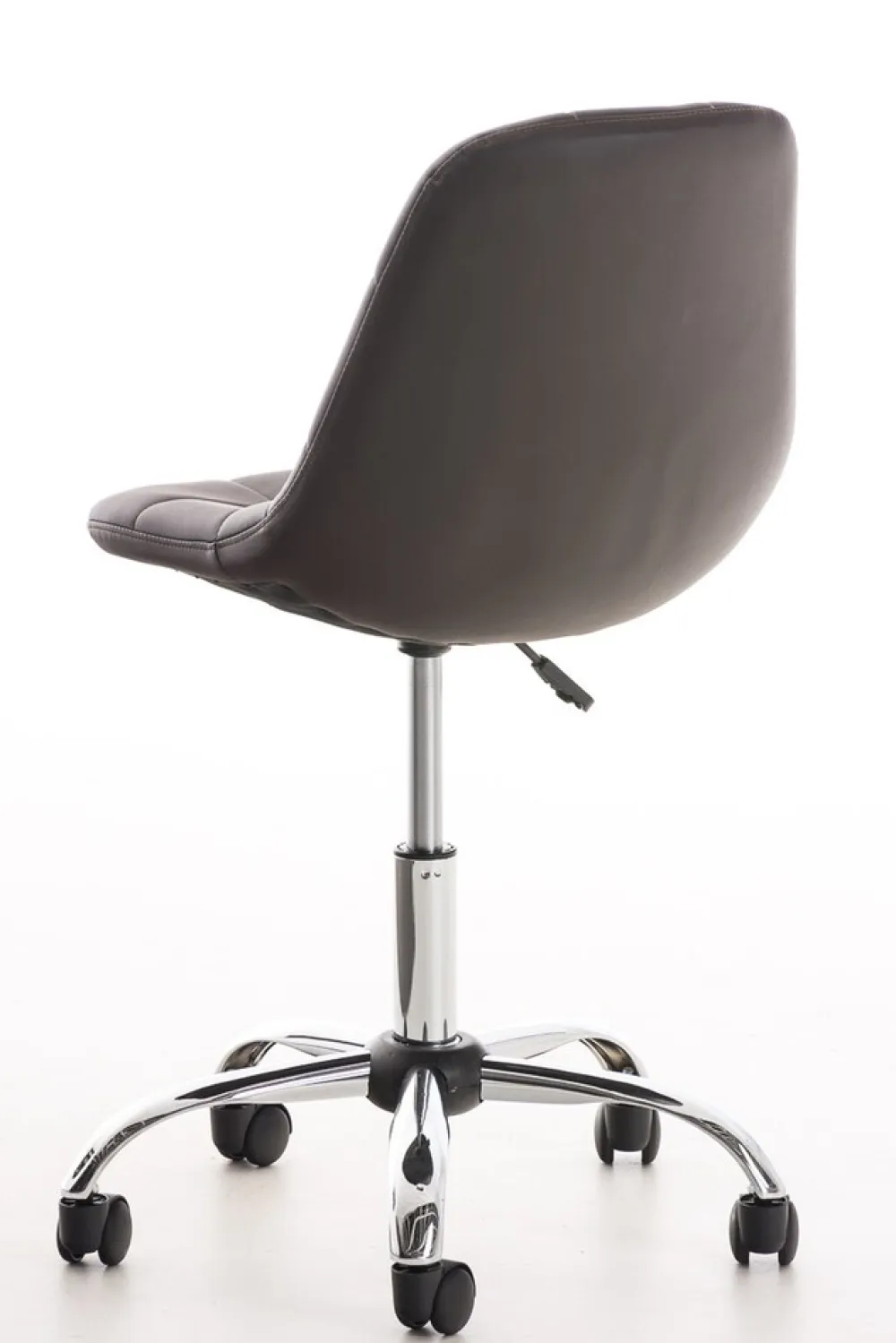 Bürostuhl Emily Kunstleder Creme ^ TPFLiving Sale