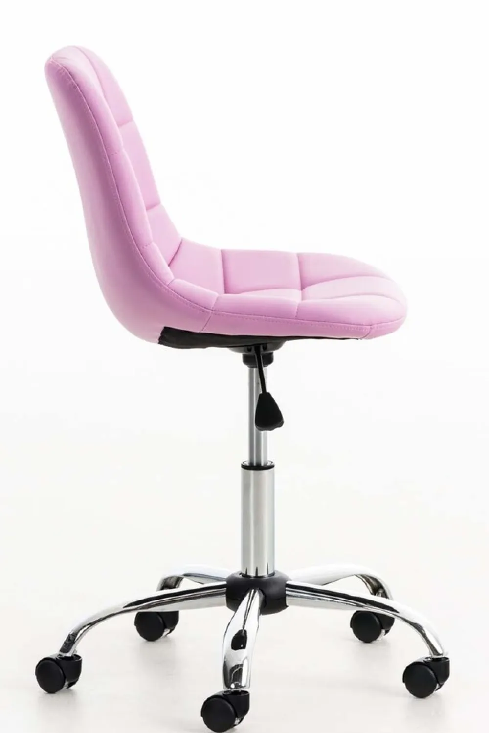Bürostuhl Emily Kunstleder Creme ^ TPFLiving Sale