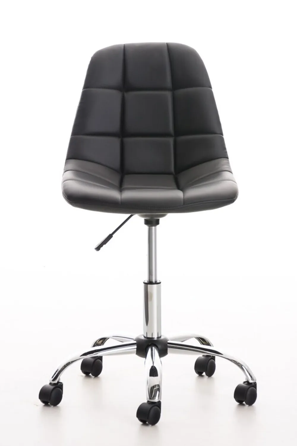 Bürostuhl Emily Kunstleder Creme ^ TPFLiving Sale