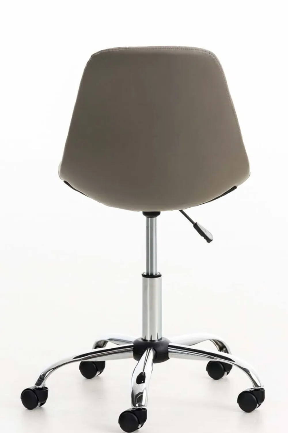 Bürostuhl Emily Kunstleder Creme ^ TPFLiving Sale