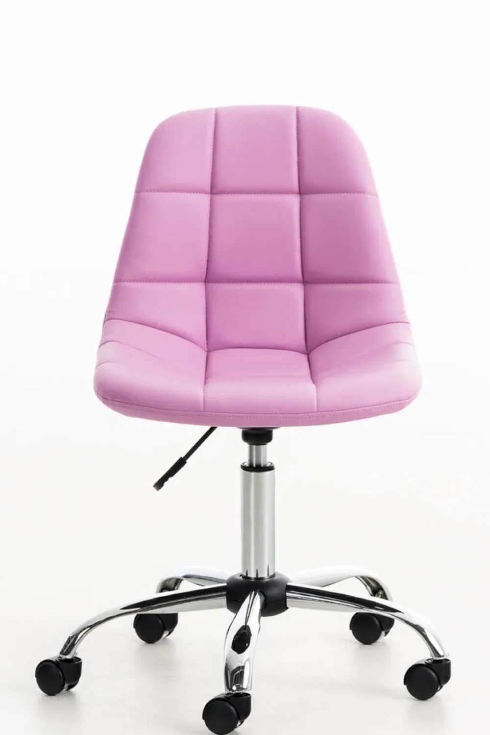 Bürostuhl Emily Kunstleder Creme ^ TPFLiving Sale