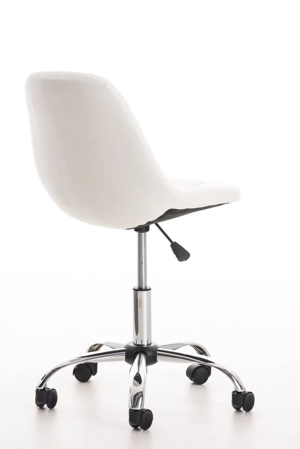 Bürostuhl Emily Kunstleder Creme ^ TPFLiving Sale