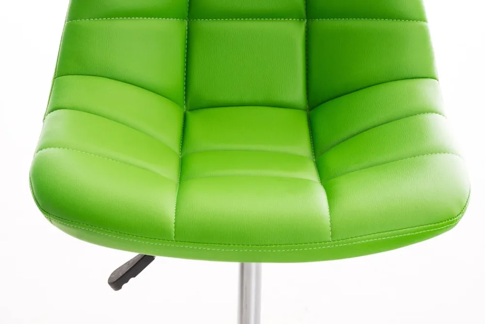 Bürostuhl Emily Kunstleder Creme ^ TPFLiving Sale