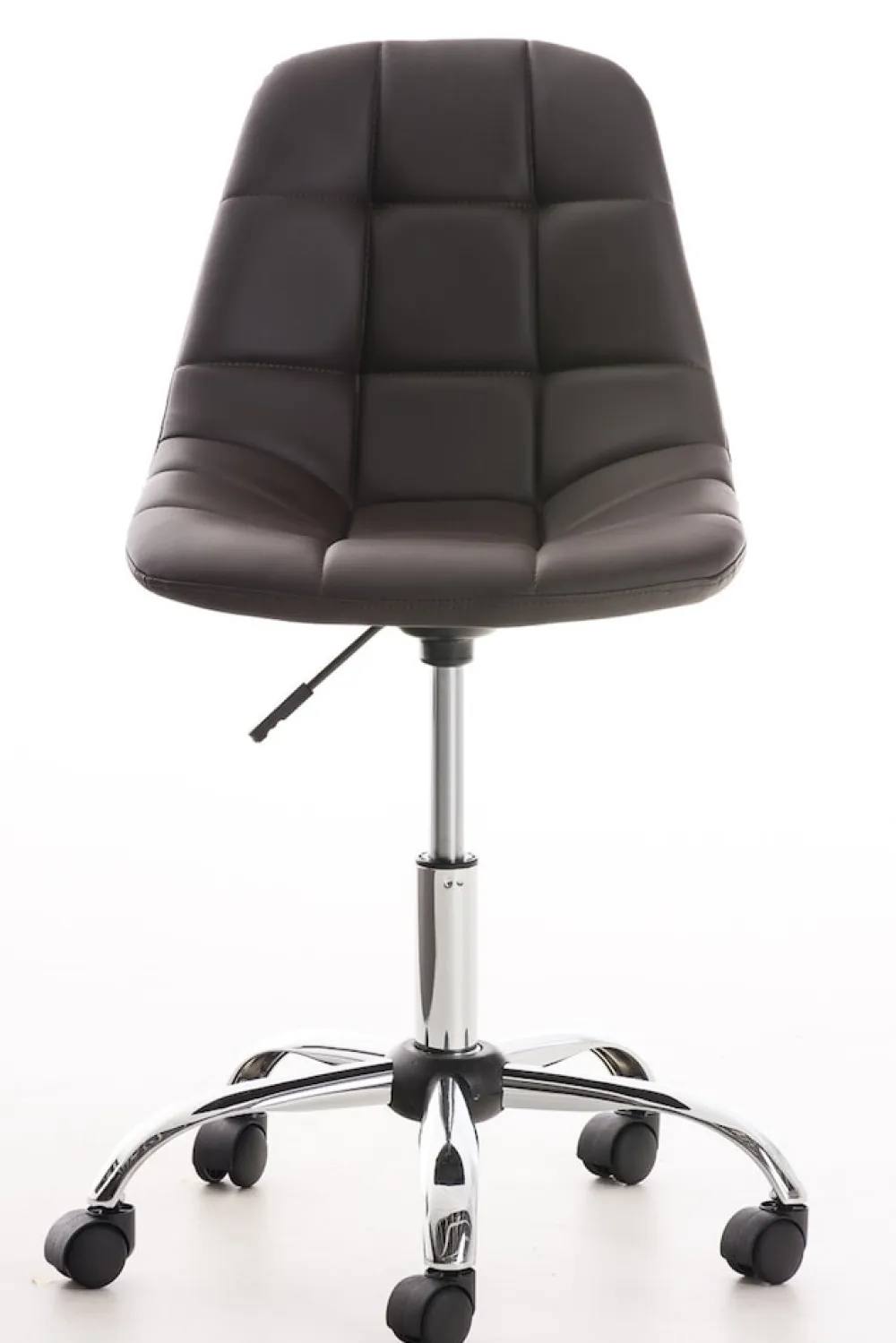 Bürostuhl Emily Kunstleder Creme ^ TPFLiving Sale