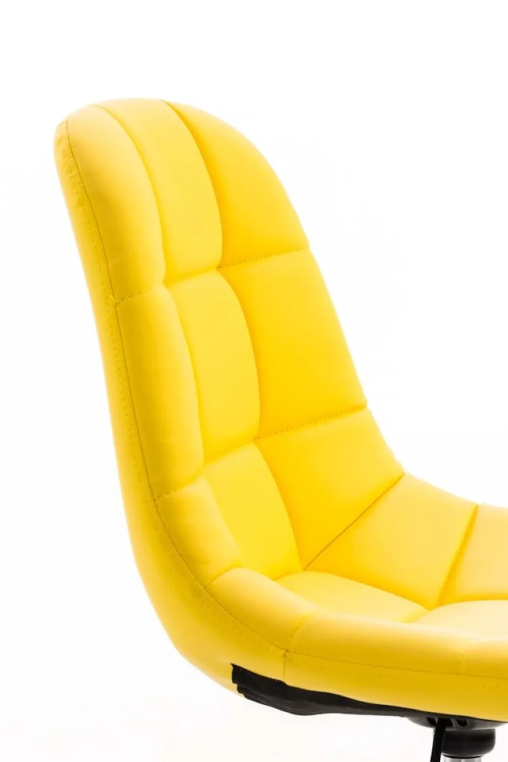 Bürostuhl Emily Kunstleder Creme ^ TPFLiving Sale