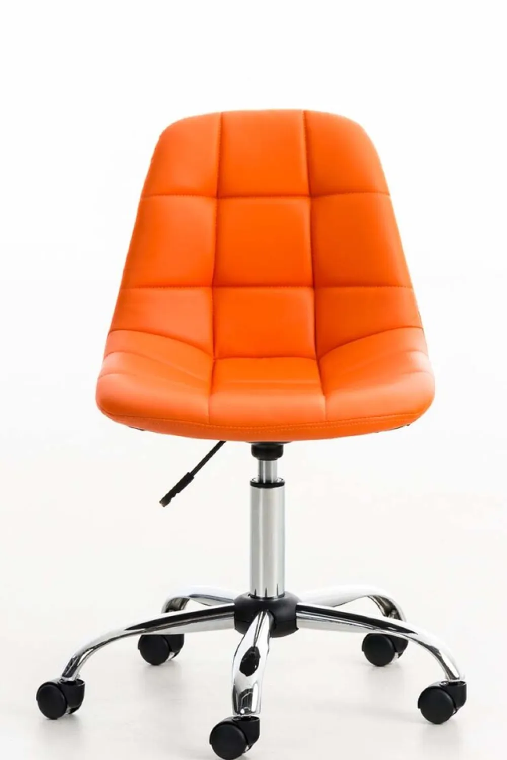 Bürostuhl Emily Kunstleder Creme ^ TPFLiving Sale