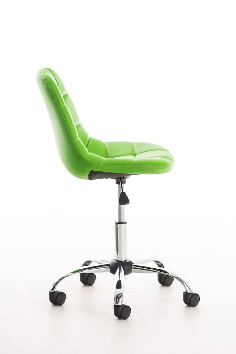 Bürostuhl Emily Kunstleder Creme ^ TPFLiving Sale