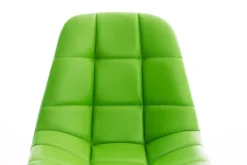 Bürostuhl Emily Kunstleder Creme ^ TPFLiving Sale