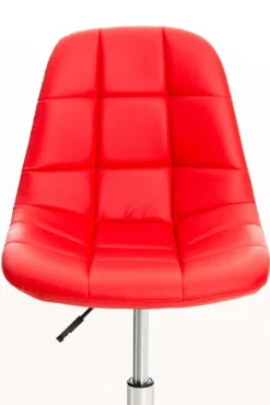 Bürostuhl Emily Kunstleder Creme ^ TPFLiving Sale