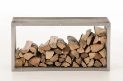 Kaminholzständer Ivory 40x50x100 ^ TPFLiving Outlet
