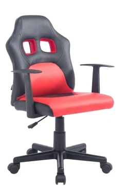 TPFLiving Kinder Bürostuhl Funny Kunstleder Schwarz/Lila Schwarz/Blau Discount