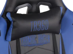 TPFLiving Racing Bürostuhl Turbine mit Fußablage Schwarz/Grün Schwarz/Blau Outlet