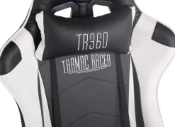 TPFLiving Racing Bürostuhl Turbine mit Fußablage Schwarz/Grün Schwarz/Blau Outlet