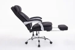 XL Bürostuhl Troja Stoff Grau ^ TPFLiving