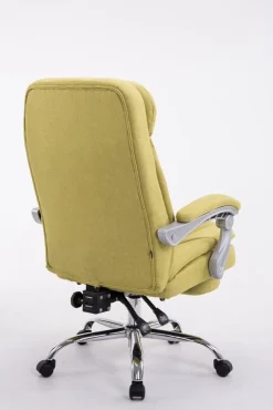 XL Bürostuhl Troja Stoff Grau ^ TPFLiving