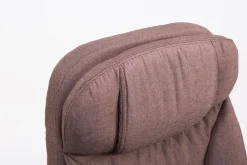 XL Bürostuhl Troja Stoff Grau ^ TPFLiving
