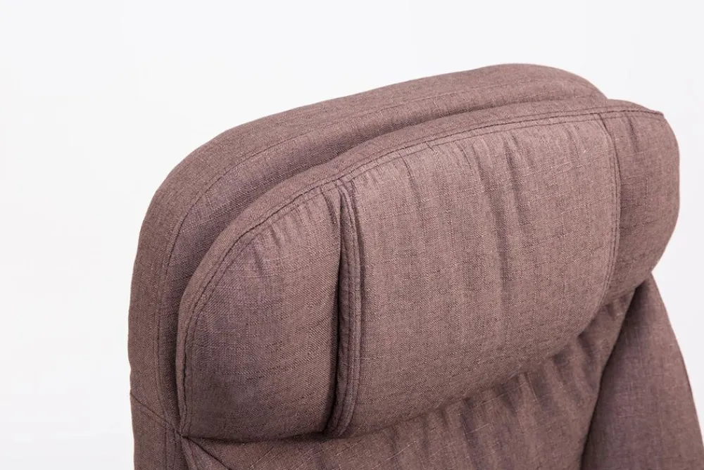 XL Bürostuhl Troja Stoff Grau ^ TPFLiving