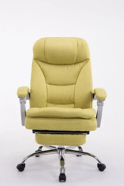 XL Bürostuhl Troja Stoff Grau ^ TPFLiving