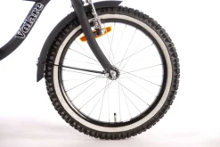 Tpfsports Black Cruiser Kinderfahrrad - Jungen - 18 Zoll - Rücktritt + Handbremse - Schwarz Sale