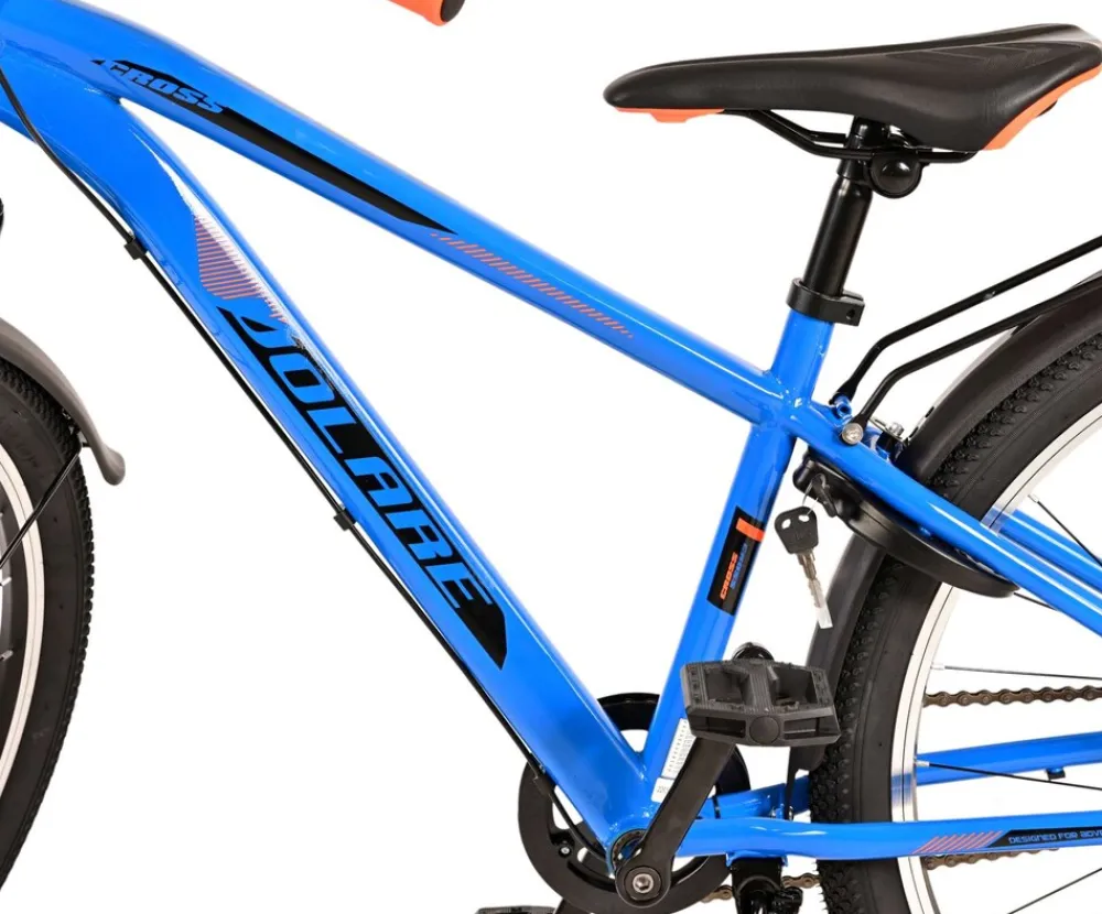 Cross Kinderfahrrad - Jungen - Rücktritt + Handbremse - 26 Zoll - 3 Gänge - ^ Tpfsports Online