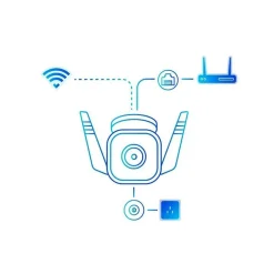 Tapo TC65 Outdoor-WiFi-Sicherheitskamera ^ TP-LINK