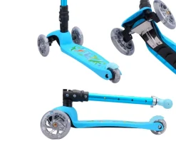 Tretroller / 3 Wheel Scooter Teeny FOLD, blau ^ 66 BOLDCUBE New