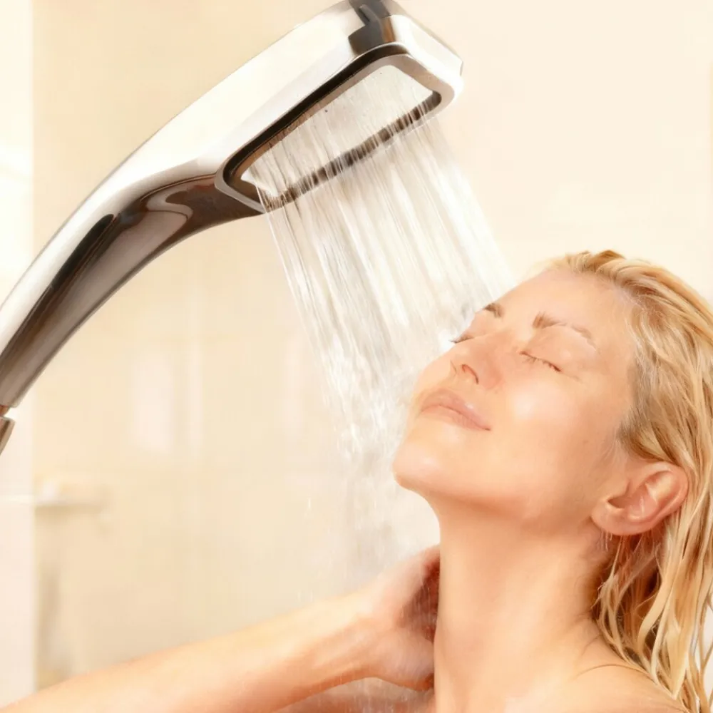 ® Duschbrause Handbrause Duschkopf Massagedusche Brause BOOST mit 300 feinen Wasserstrahlen ^ Tronitechnik Discount