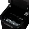 ® Eiswürfelmaschine Eiswürfelbereiter, Ice Maker, 12kg/24h, 2,2 Liter Wassertank, 2 Größen, Selbstreinigung, schwarz ^ Tronitechnik