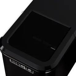 ® Eiswürfelmaschine Eiswürfelbereiter, Ice Maker, 12kg/24h, 2,2 Liter Wassertank, 2 Größen, Selbstreinigung, schwarz ^ Tronitechnik