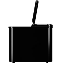 ® Eiswürfelmaschine Eiswürfelbereiter, Ice Maker, 12kg/24h, 2,2 Liter Wassertank, 2 Größen, Selbstreinigung, schwarz ^ Tronitechnik