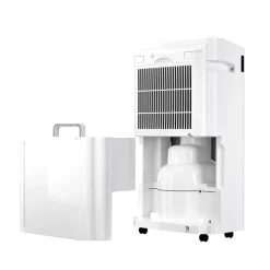 Tronitechnik ® Luftentfeuchter TT-EF-04 bis zu 20l/24h elektrisch, 5,5l Tank, Kompressor, LED, Farblicht, Timer, Ionisator, Auto-Schwenk, für Räume bis 30m² Outlet
