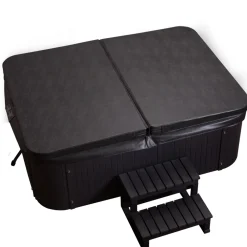 ® Outdoor Whirlpool LEVANZO inkl. Heizung, Hydromassage, Sanitäracryl und Farblicht, 190x135cm 450 Liter ^ Tronitechnik Hot